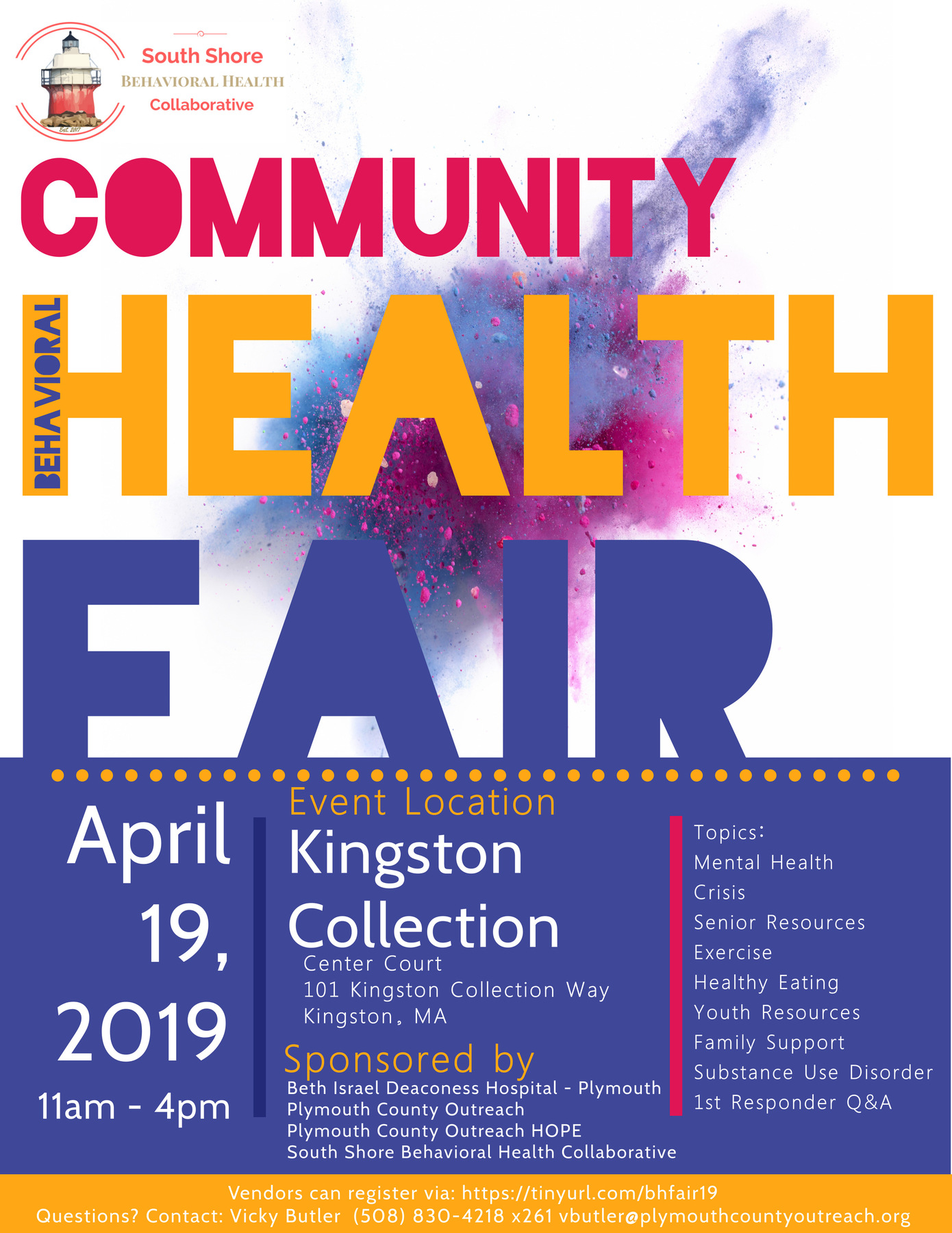 Community Health Fair Flyer