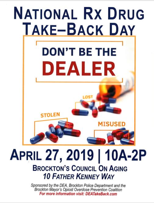 Drug Take back Day Brockton